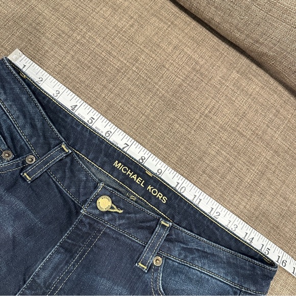 Michael Kors Blue Bootcut Mid-rise Jeans‎ - Picture 9 of 14